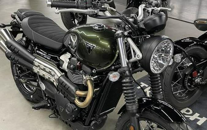 2023 Triumph Scrambler 900 Chrome Edition Brooklands Green