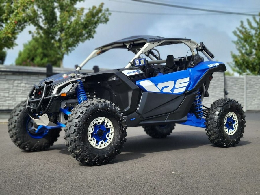 2022 Can-Am® Maverick X3 X rs Turbo RR Intense Blue / Carbon Black / Chalk Grey