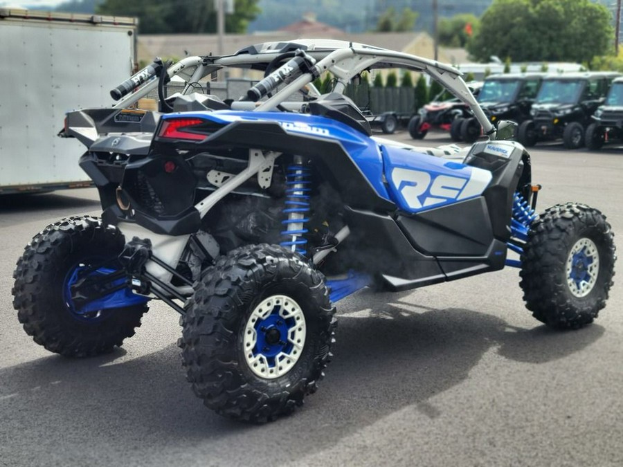 2022 Can-Am® Maverick X3 X rs Turbo RR Intense Blue / Carbon Black / Chalk Grey