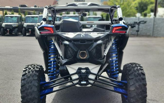 2022 Can-Am® Maverick X3 X rs Turbo RR Intense Blue / Carbon Black / Chalk Grey