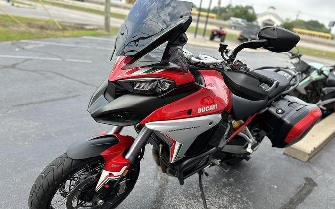 2021 Ducati Multistrada V4S Ducati Red / Spoked Wheels