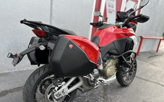 2021 Ducati Multistrada V4S Ducati Red / Spoked Wheels