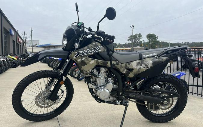 2026 Kawasaki KLX300 Cypher Camo Beige