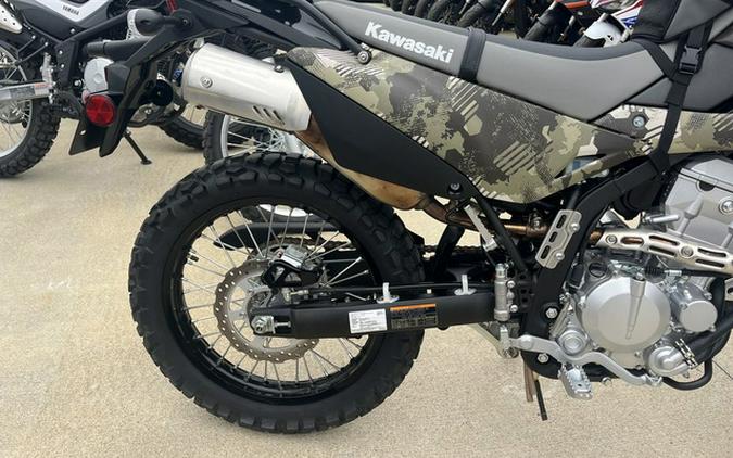 2026 Kawasaki KLX300 Cypher Camo Beige
