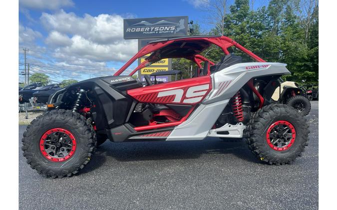 2024 Can-Am Maverick X3 X DS Turbo RR Red & Silver