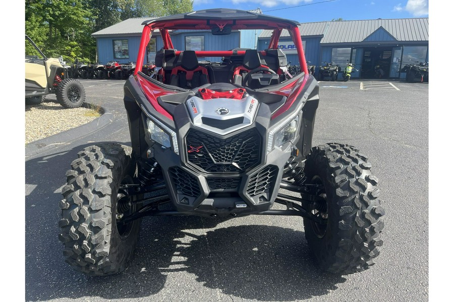 2024 Can-Am Maverick X3 X DS Turbo RR Red & Silver