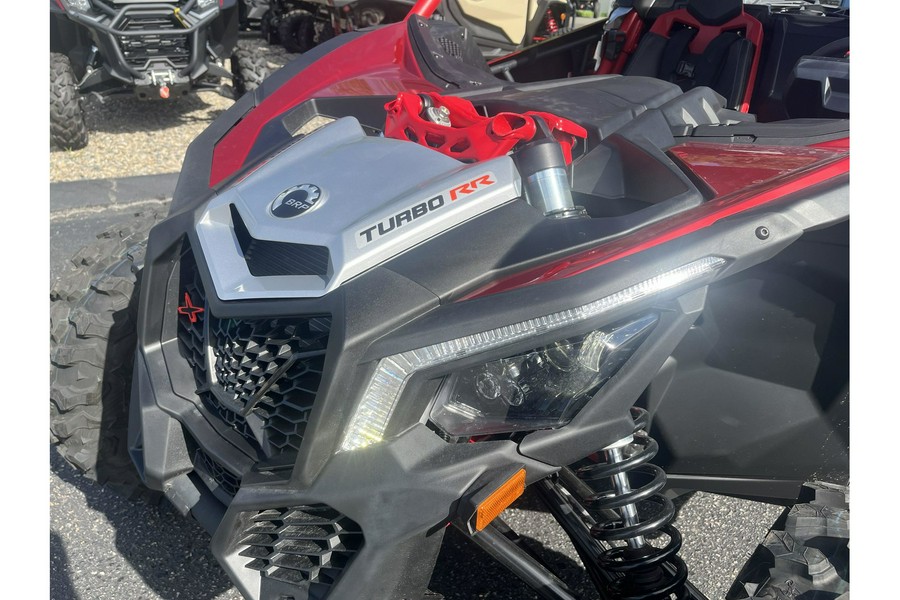 2024 Can-Am Maverick X3 X DS Turbo RR Red & Silver