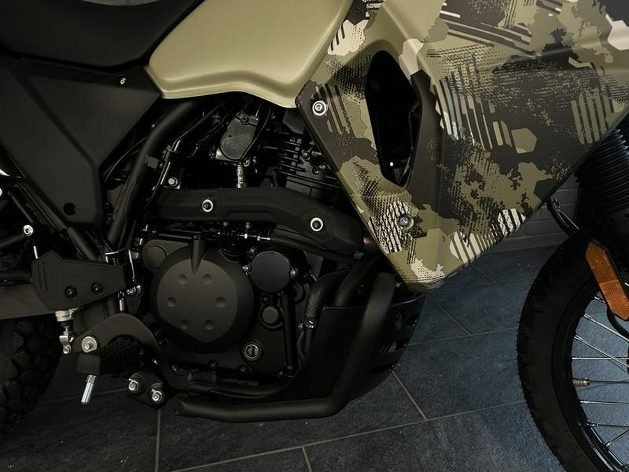 2025 Kawasaki KLR®650 Adventure ABS Cypher Camo Beige