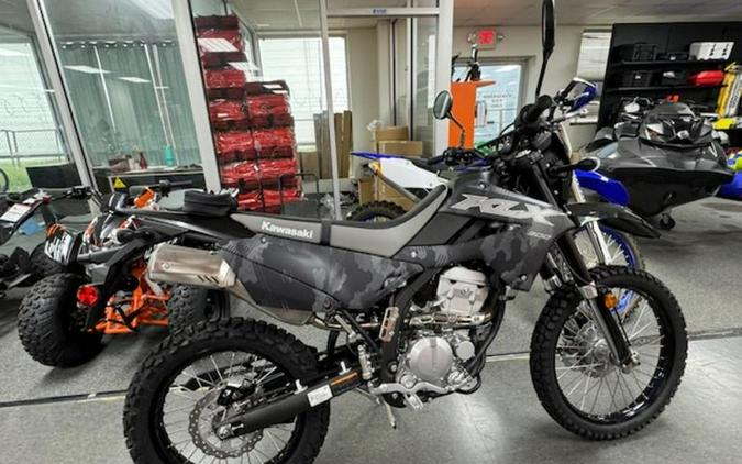 2024 Kawasaki KLX®300 Cypher Camo Gray