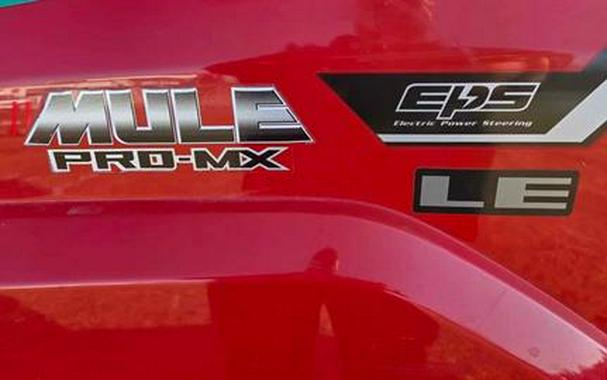2021 Kawasaki Mule PRO-MX EPS LE