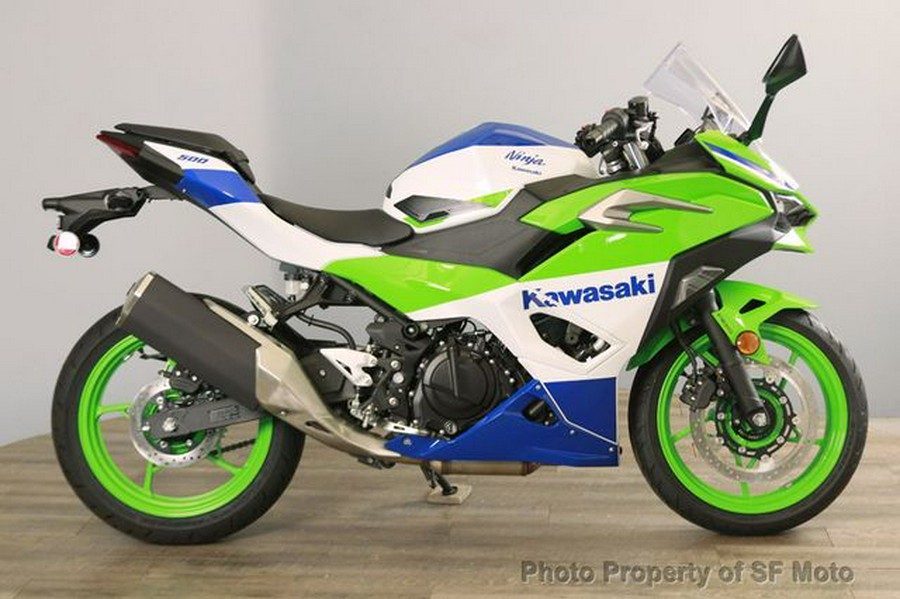 2024 Kawasaki Ninja 500 ABS SE 40th Anniversary Edition