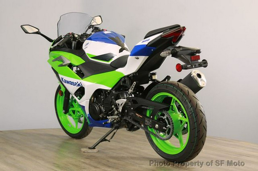 2024 Kawasaki Ninja 500 ABS SE 40th Anniversary Edition