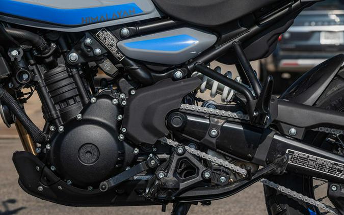 2025 Royal Enfield Himalayan 450 Slate Poppy Blue