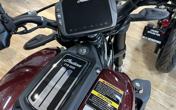 2022 Indian FTR S Maroon Metallic