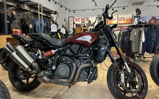 2022 Indian FTR S Maroon Metallic