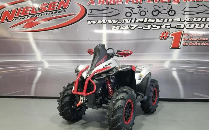 2024 Can-Am® Renegade X mr 1000 R Hyper Silver & Legion Red