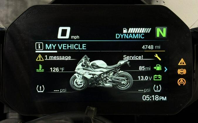 2023 BMW S 1000 RR Black Storm Metallic
