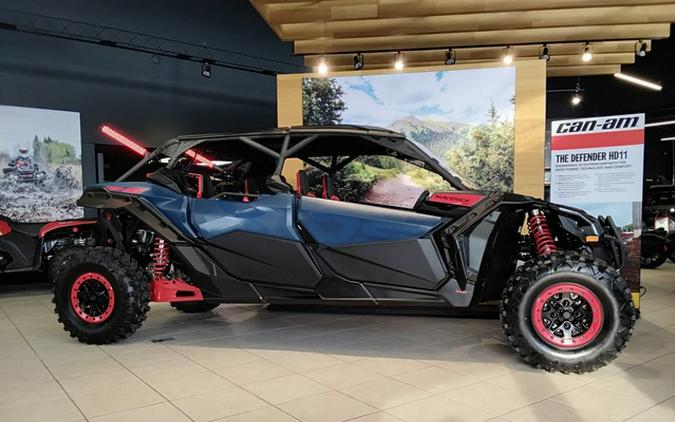 2026 Can-Am Maverick X3 MAX X Ds Turbo RR Dusty Navy_4.5 In