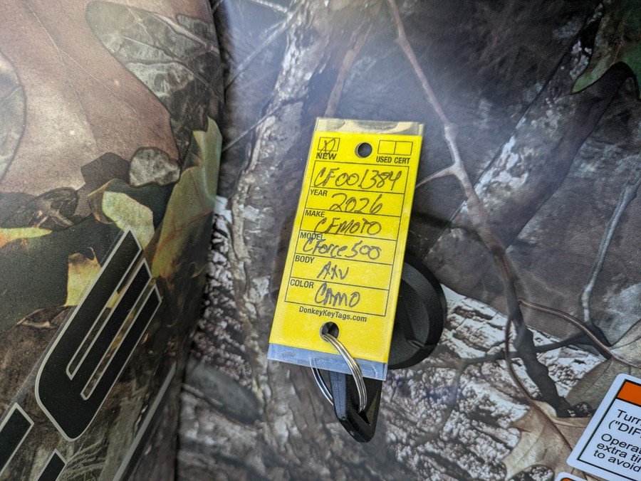 2026 CFMOTO CForce 500