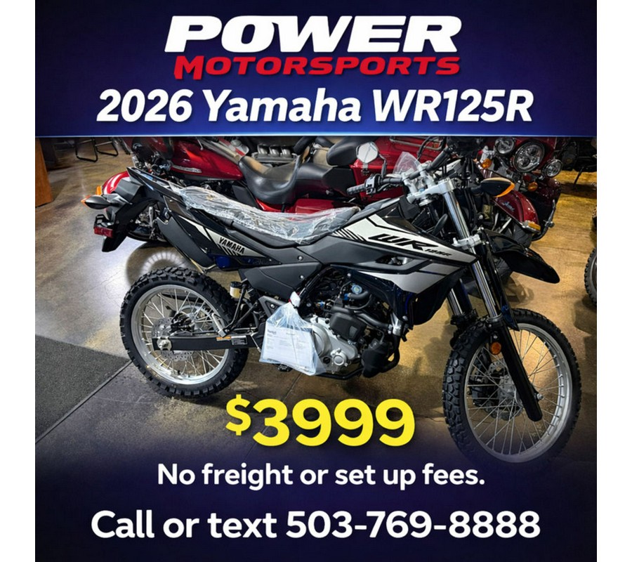 2026 Yamaha WR125R