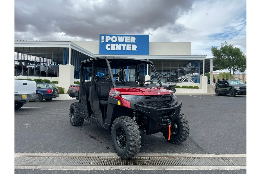 2025 Polaris Industries 2025 POLARIS RANGER CREW XP 1000 Premium - Sunset Red