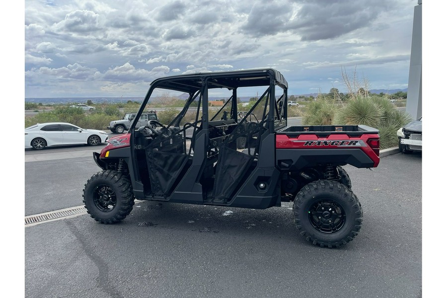 2025 Polaris Industries 2025 POLARIS RANGER CREW XP 1000 Premium - Sunset Red