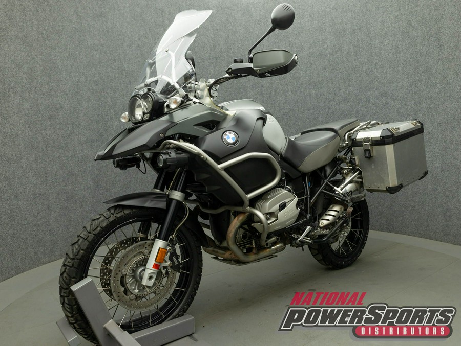 2010 BMW R1200GS ADVENTURE W/ABS