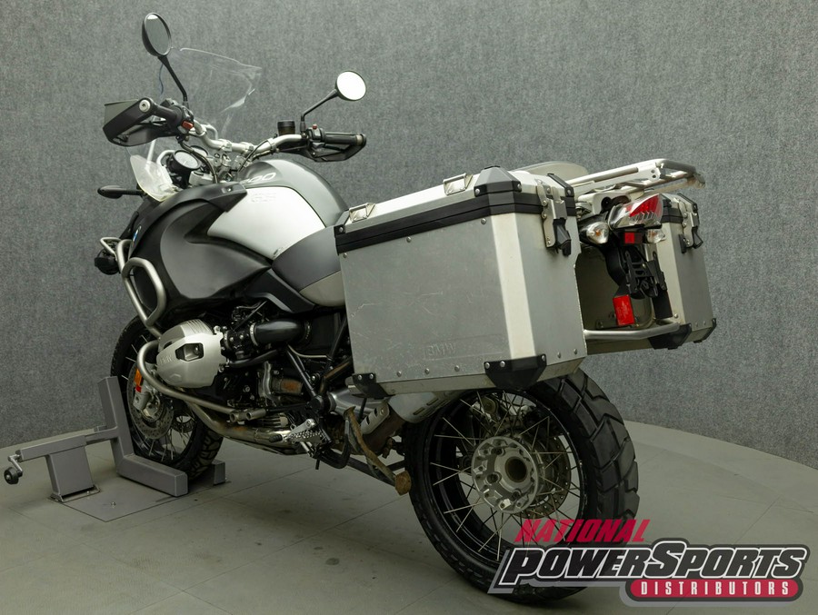 2010 BMW R1200GS ADVENTURE W/ABS