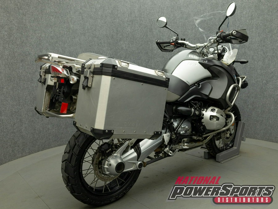 2010 BMW R1200GS ADVENTURE W/ABS