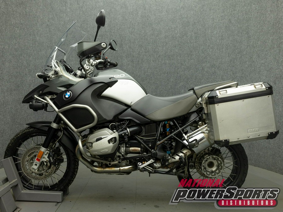 2010 BMW R1200GS ADVENTURE W/ABS