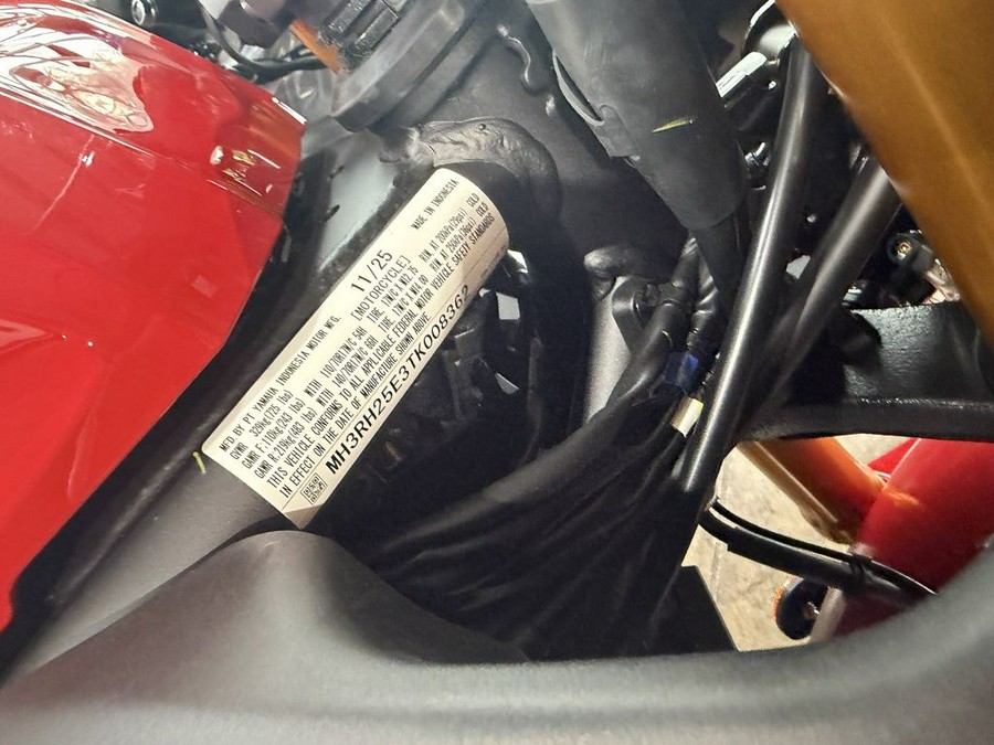 2026 Yamaha YZF-R3 70th Anniversary Edition