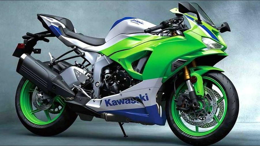 2024 Kawasaki Ninja® ZX™-6R 40th Anniversary Edition ABS