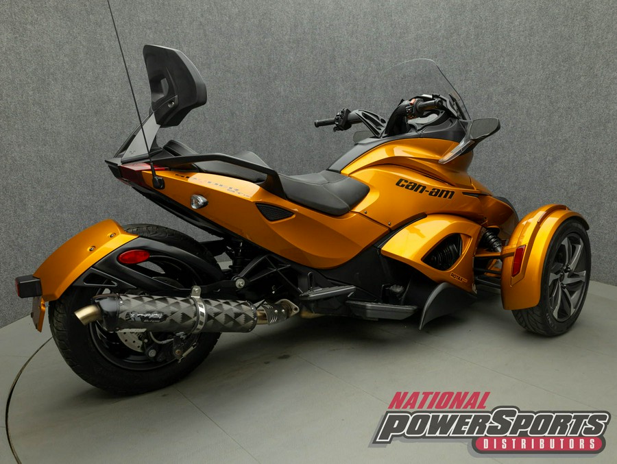 2014 CAN-AM SPYDER STS SE5 TRIKE W/ABS