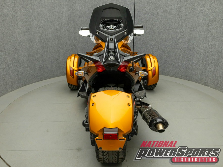 2014 CAN-AM SPYDER STS SE5 TRIKE W/ABS