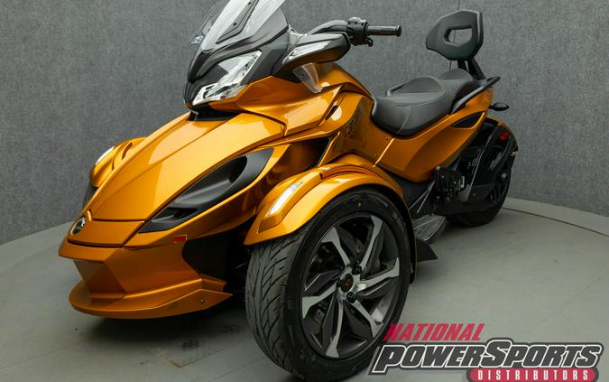 2014 CAN-AM SPYDER STS SE5 TRIKE W/ABS