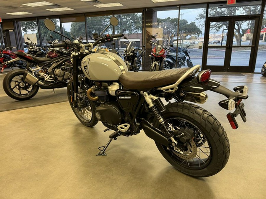 2024 Triumph Scrambler 1200 X Ash Grey