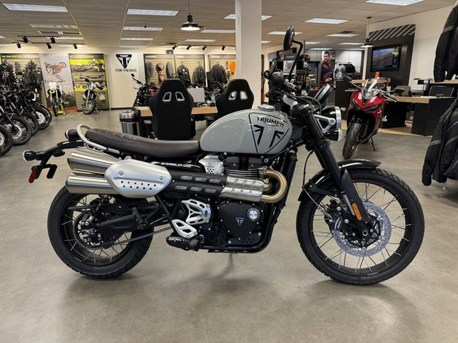 2024 Triumph Scrambler 1200 X Ash Grey