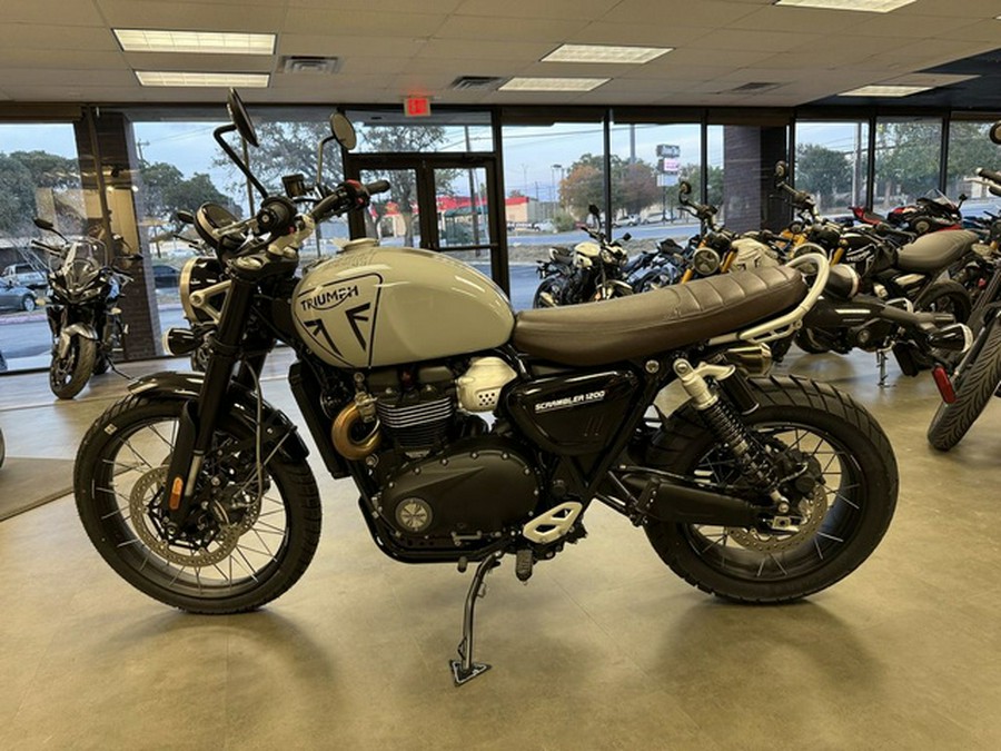 2024 Triumph Scrambler 1200 X Ash Grey