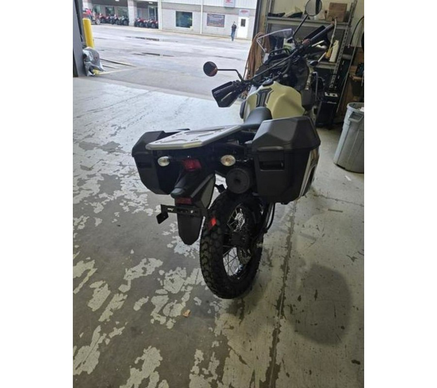 2025 Kawasaki KLR®650 Adventure ABS Cypher Camo Beige