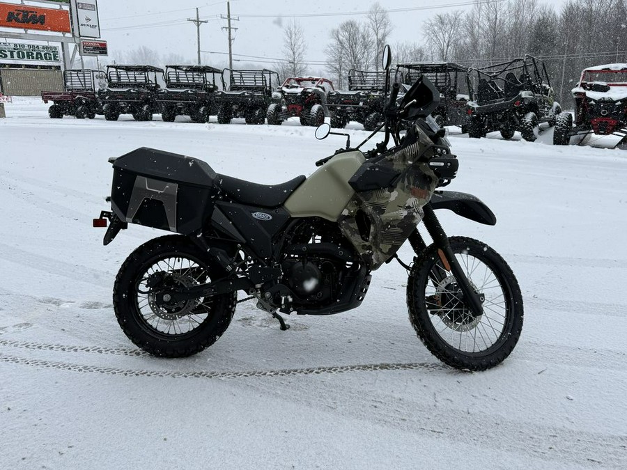 2025 Kawasaki KLR®650 Adventure ABS Cypher Camo Beige