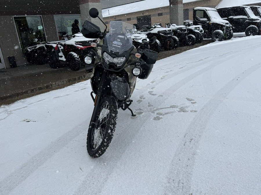2025 Kawasaki KLR®650 Adventure ABS Cypher Camo Beige