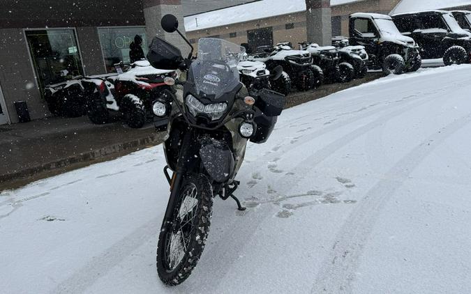 2025 Kawasaki KLR®650 Adventure ABS Cypher Camo Beige