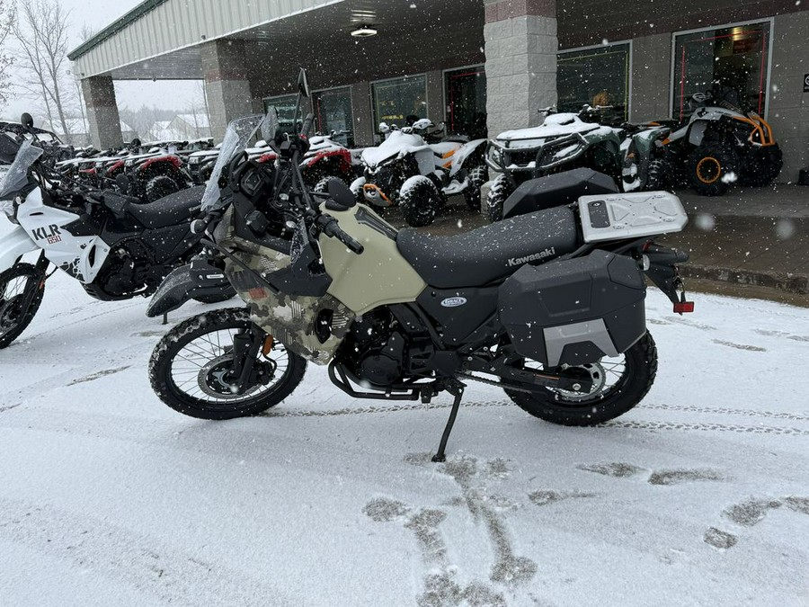2025 Kawasaki KLR®650 Adventure ABS Cypher Camo Beige