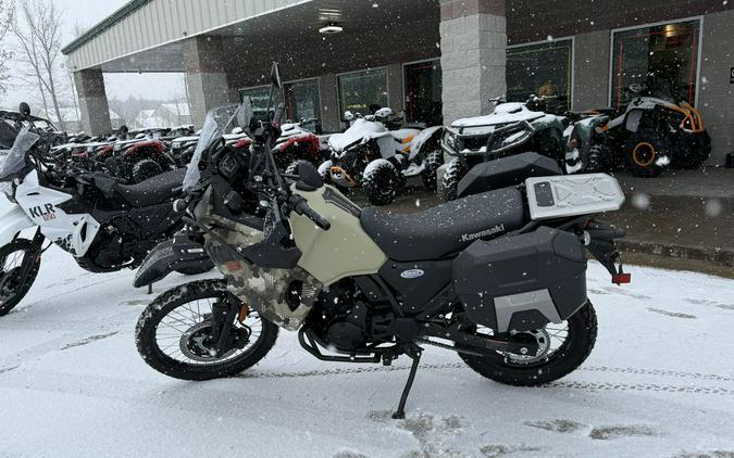 2025 Kawasaki KLR®650 Adventure ABS Cypher Camo Beige