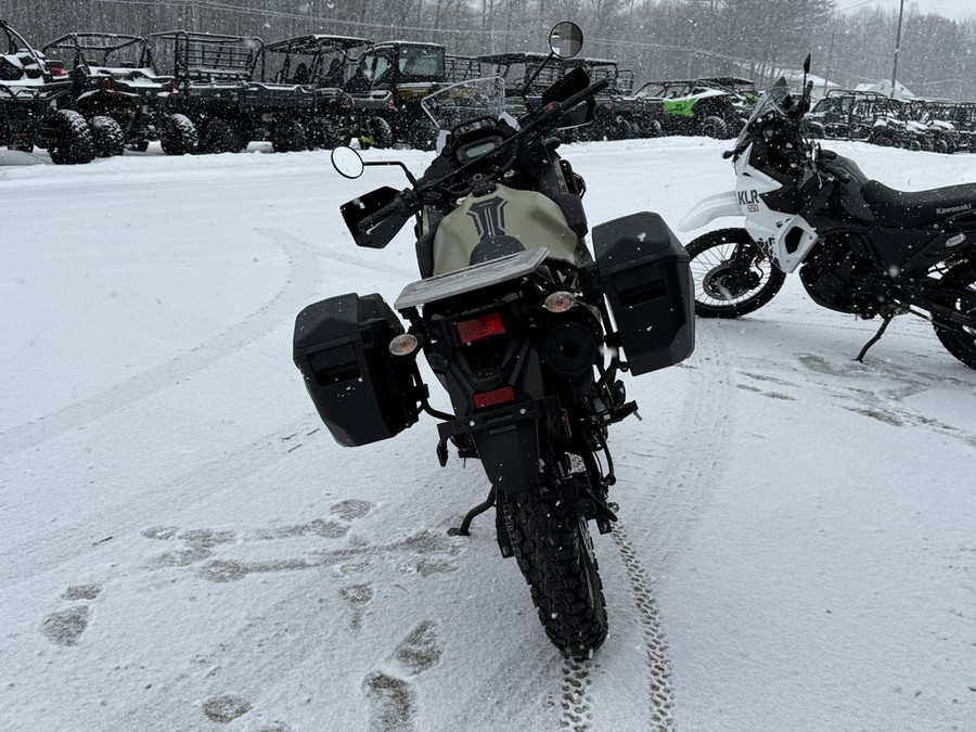 2025 Kawasaki KLR®650 Adventure ABS Cypher Camo Beige