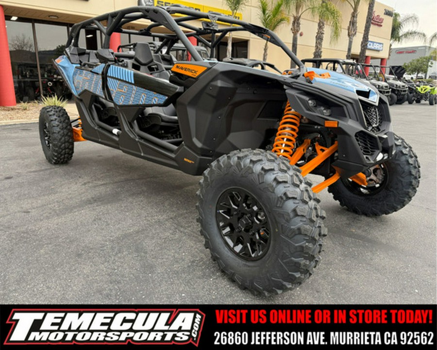 2026 Can-Am Maverick X3 MAX RS Turbo Scandi Blue & Orange Crus
