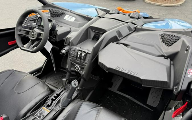 2026 Can-Am Maverick X3 MAX RS Turbo Scandi Blue & Orange Crus