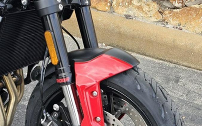 2025 Triumph Trident 660 Diablo Red/Sapphire Black 660