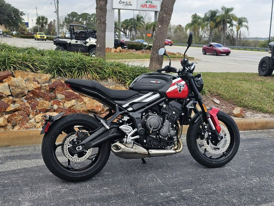 2025 Triumph Trident 660 Diablo Red/Sapphire Black 660