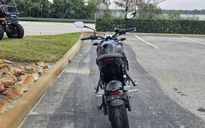 2025 Triumph Trident 660 Diablo Red/Sapphire Black 660